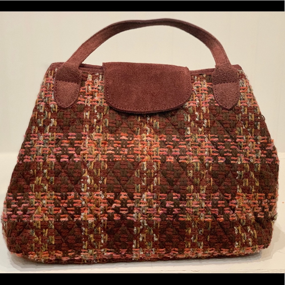 VERA BRADLEY Annie Tweed Knit Bag/Purse
